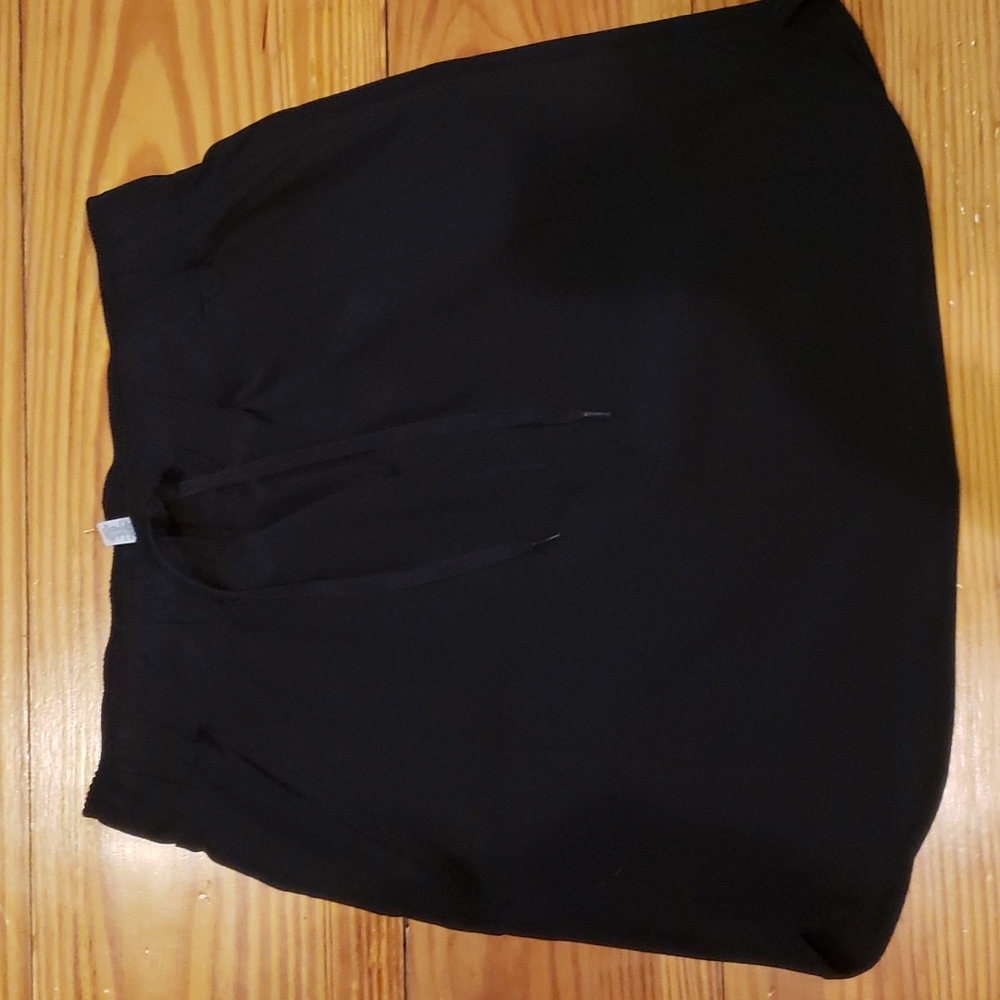 RBX, Women's, Black Skort, Size Medium w/side pockets and drawstring waist